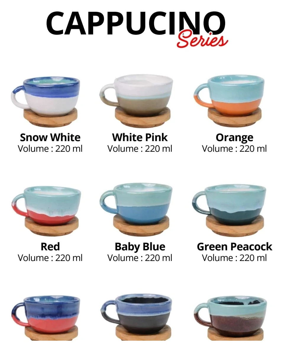 Cappuccino Series ceramic collection