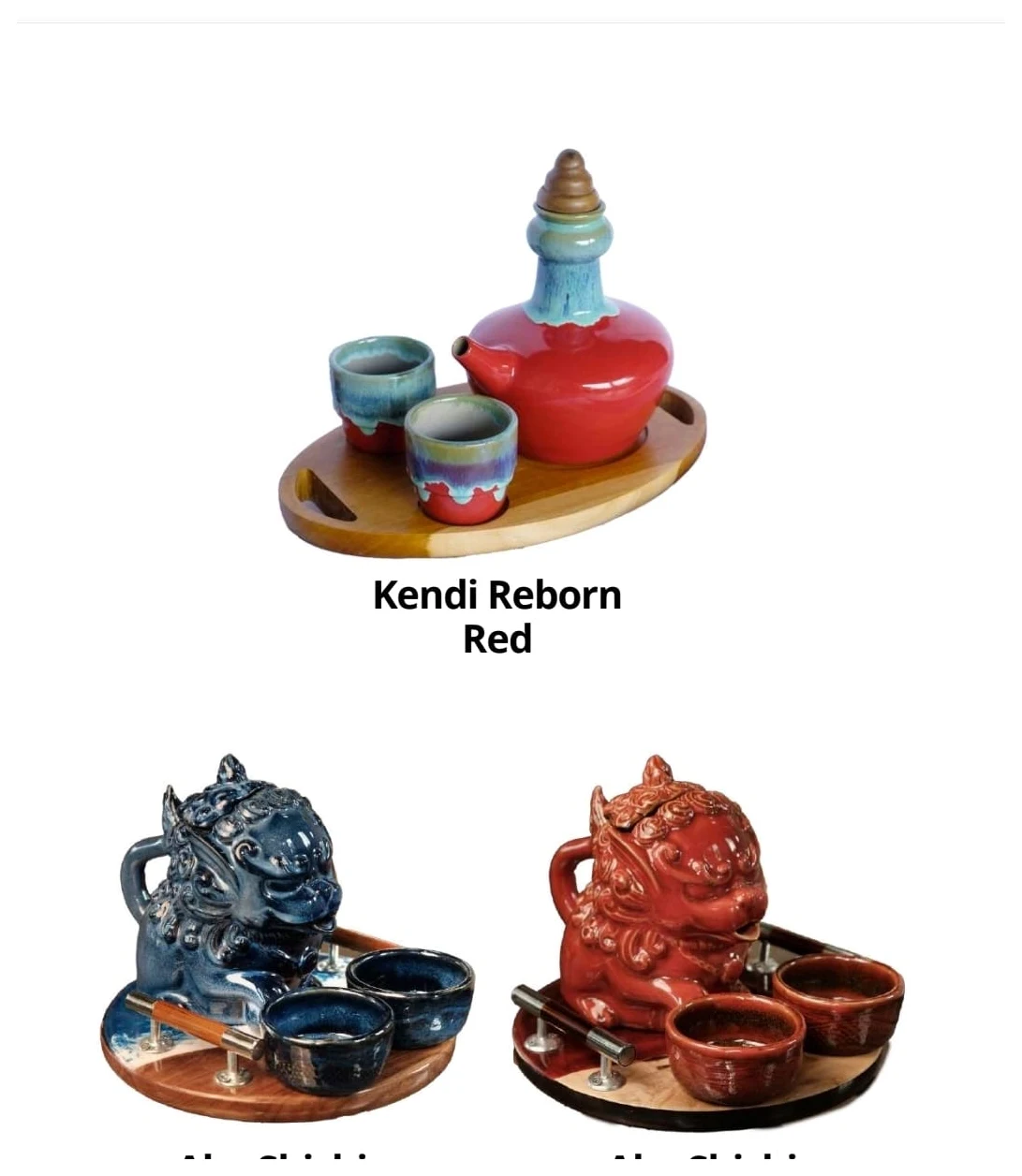 Kendi Reborn Collection I ceramic collection