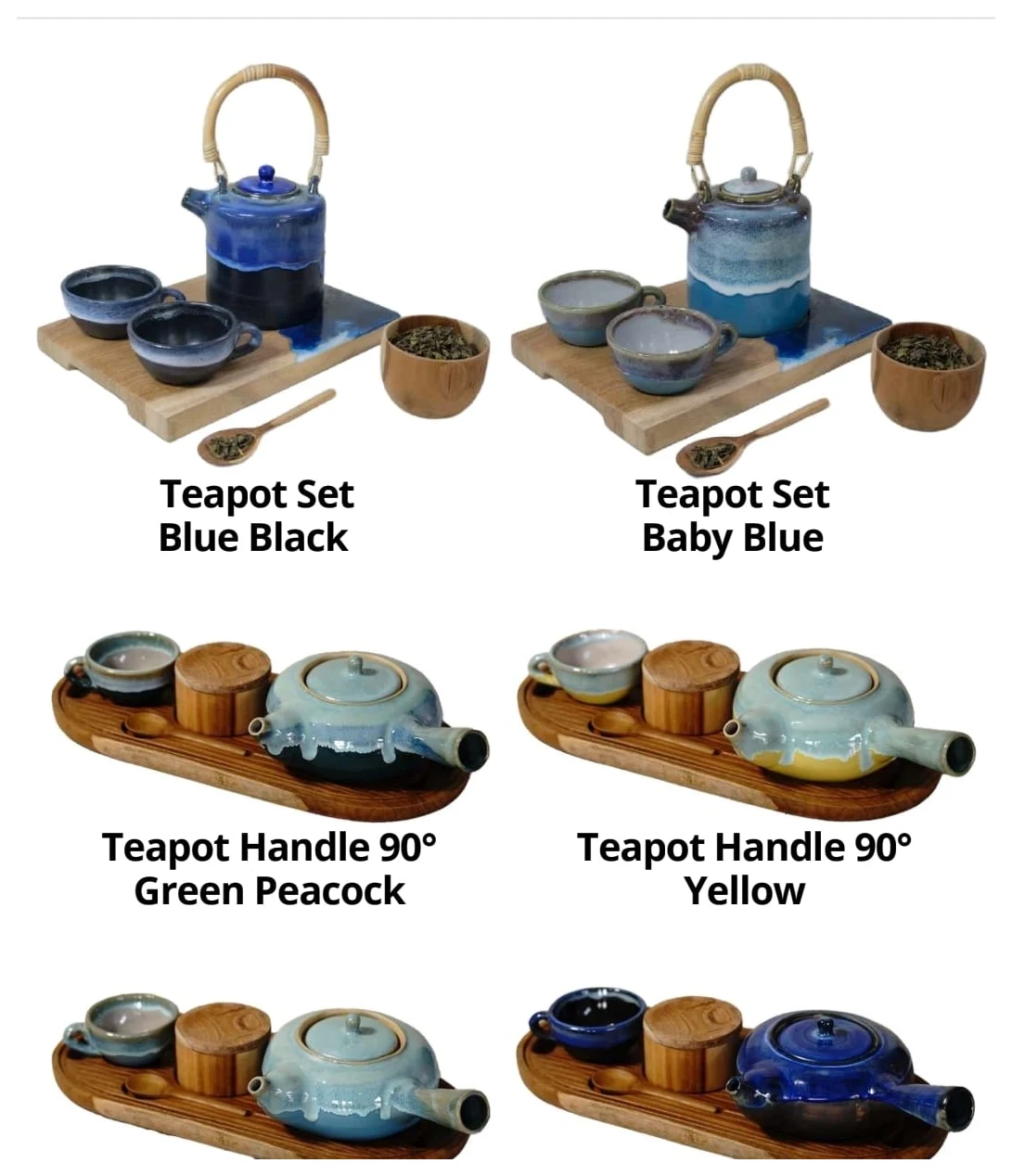 Teapot Set Collection ceramic collection
