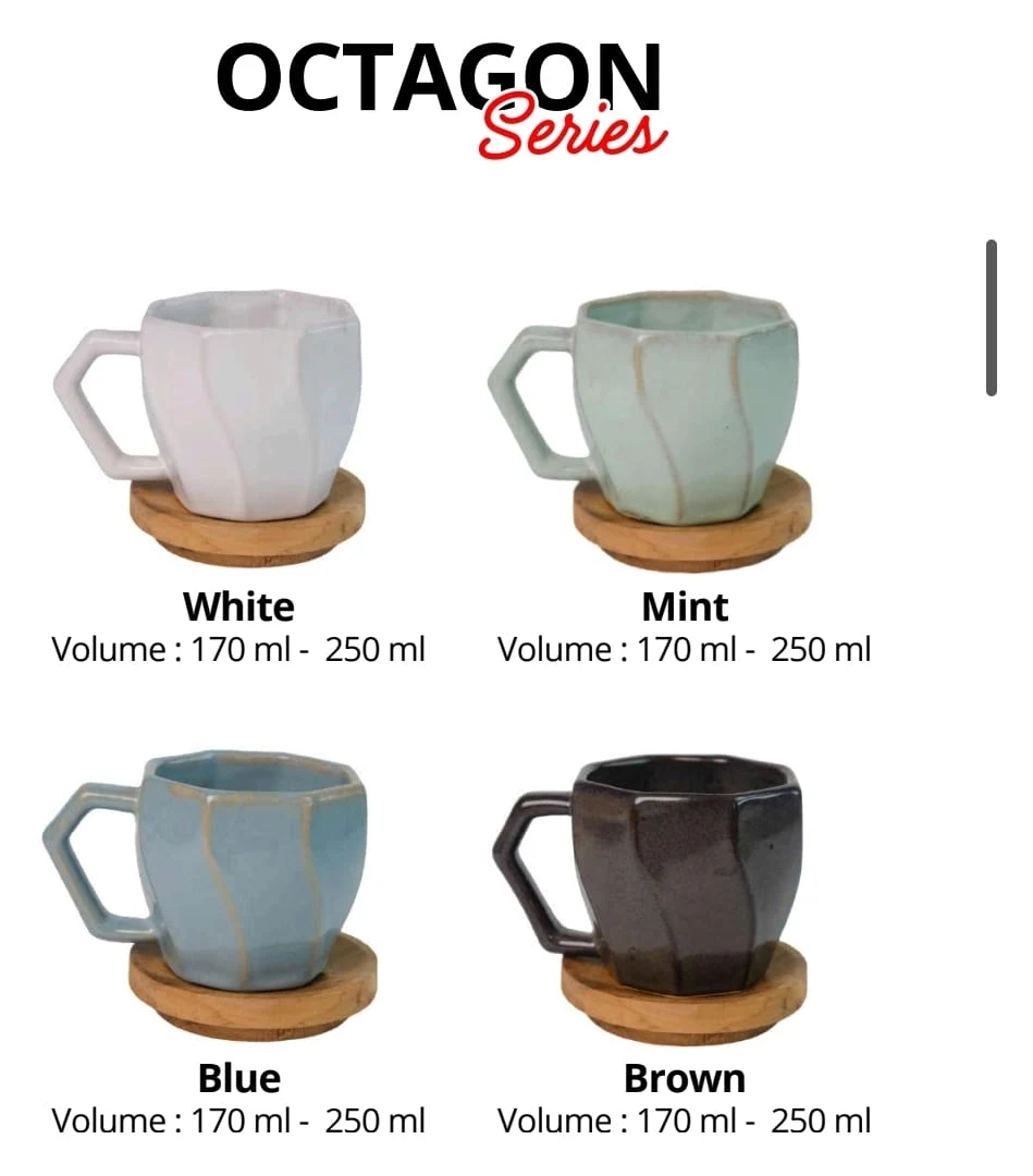 Octagon Series ceramic collection