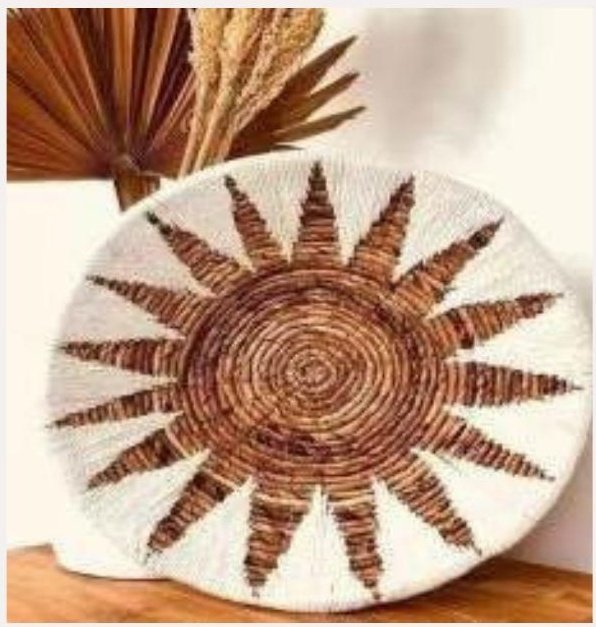 Woven wall decor